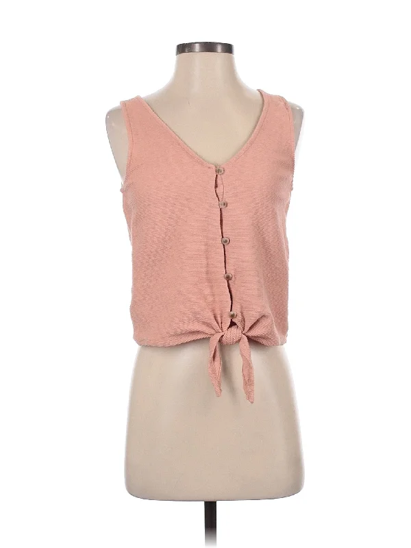 Sleeveless Blouse Sleek Women's 