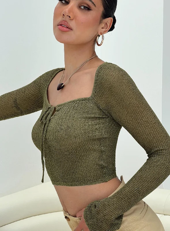 Tyren Top Green Refined Women's 
