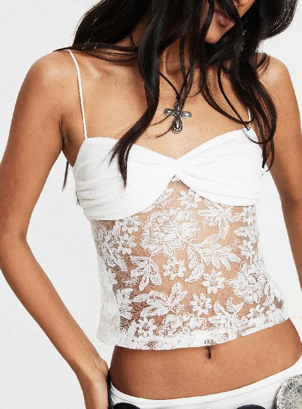 Vessi Top White Practical Women's Quick - dry