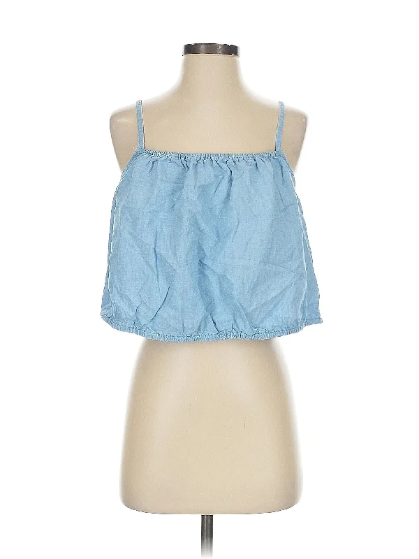 Sleeveless Blouse Modern Women's 