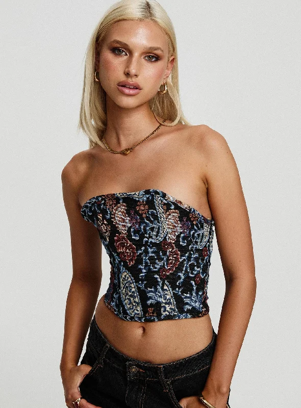 Lyrae Strapless Top Multi Gym