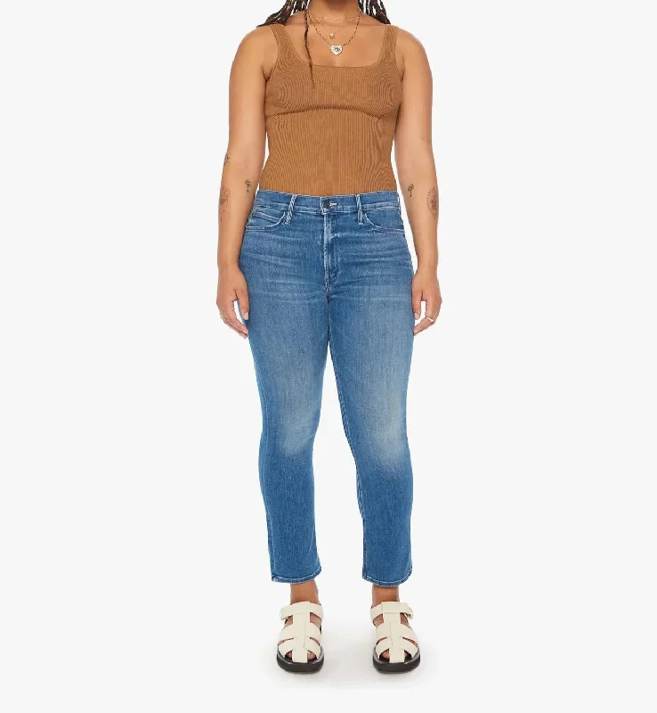 Mid Rise Dazzler Ankle Jean In Wish On A Star