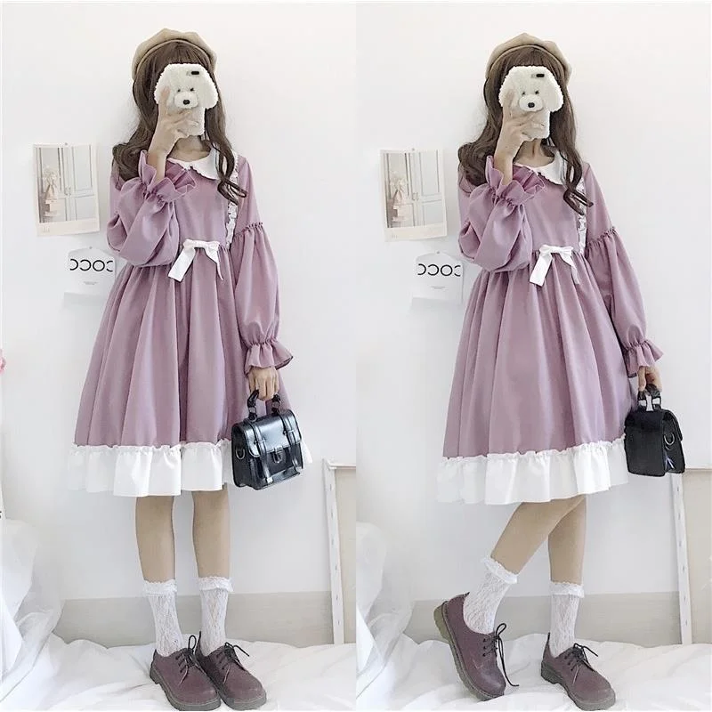 Cute long sleeve dress  PL50905