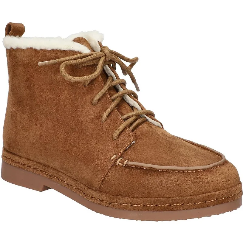 Bella Vita Womens Maude Faux Suede Ankle Winter & Snow Boots