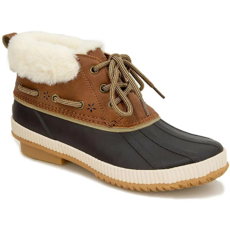 JBU by Jambu Womens Maria Faux Fur Cold Weather Winter & Snow Boots