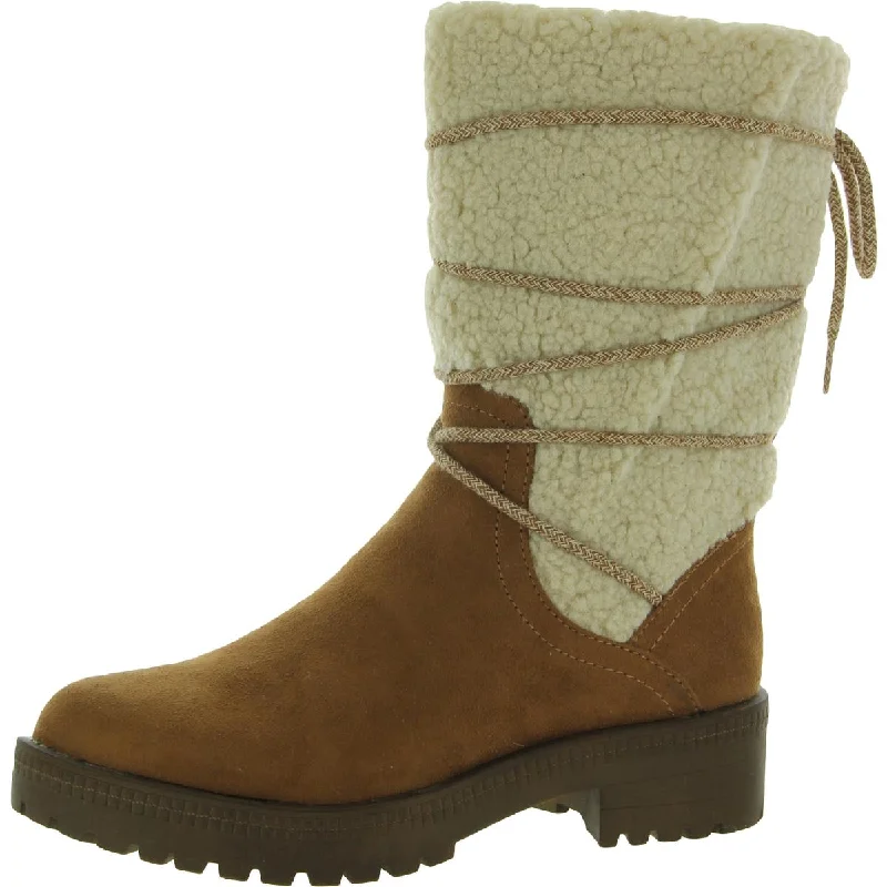 LifeStride Womens Saratoga Microsuede Ankle Winter & Snow Boots