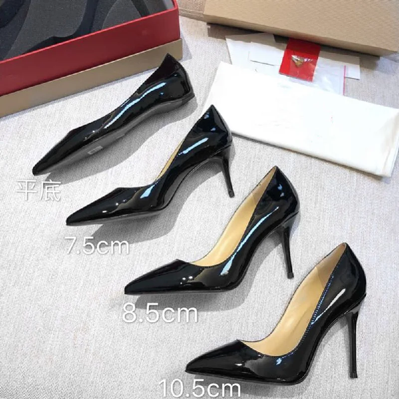 Sexy Pointed Toe Women's Pumps Genuine Leather High Heels Shoes For Woman Top Quality Slip On Shallow Stiletto Pumps Brand Shoes Sleek Women's Metallic Sexy Pointed Toe Women's Pumps Genuine Leather High Heels Shoes For Woman Top Quality Slip On Shallow Stiletto Pumps Brand Shoes Sleek Women's Metallic