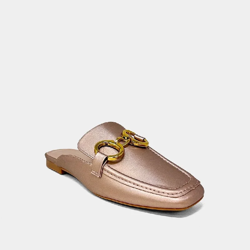 Shu Shop Andromeda Rosey Champagne Loafers