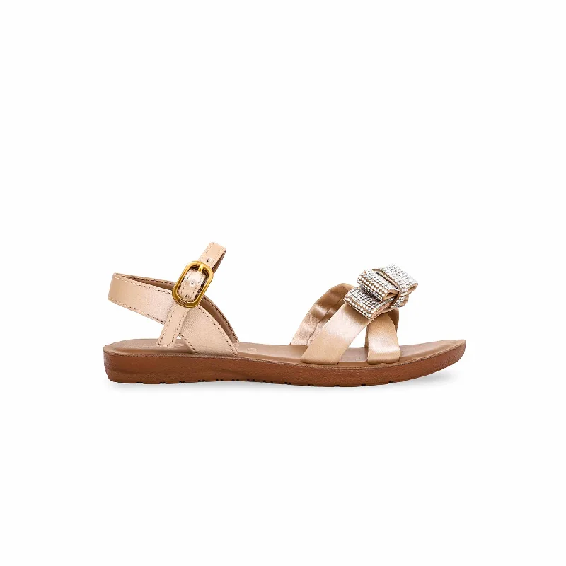Girls Golden Casual Sandal KD9735 Cashmere