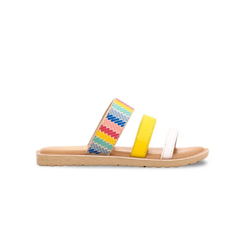 Girls Multy Casual Slipper KD5365 Australian Beach