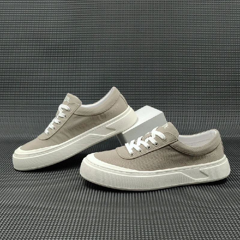Men Fashion Breathable Canvas Flat Casual Shoes Earthy Women's Hemp - based