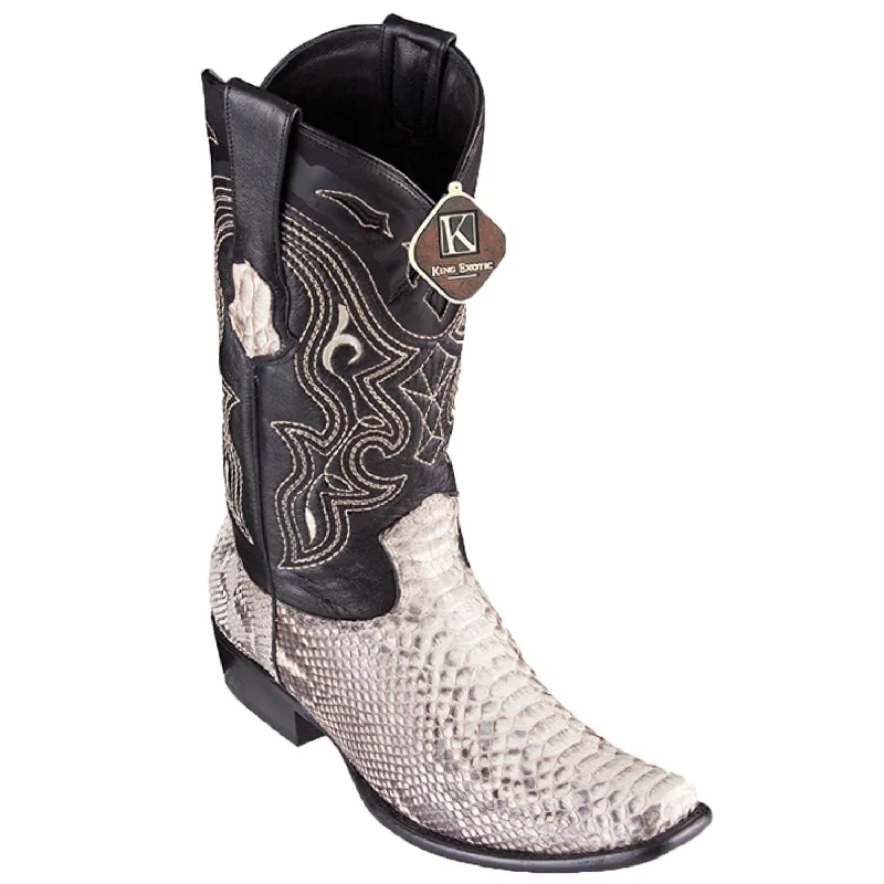 Men's King Exotic Original Python Skin Dubai Style Boot 4795749 Elegant Women's 