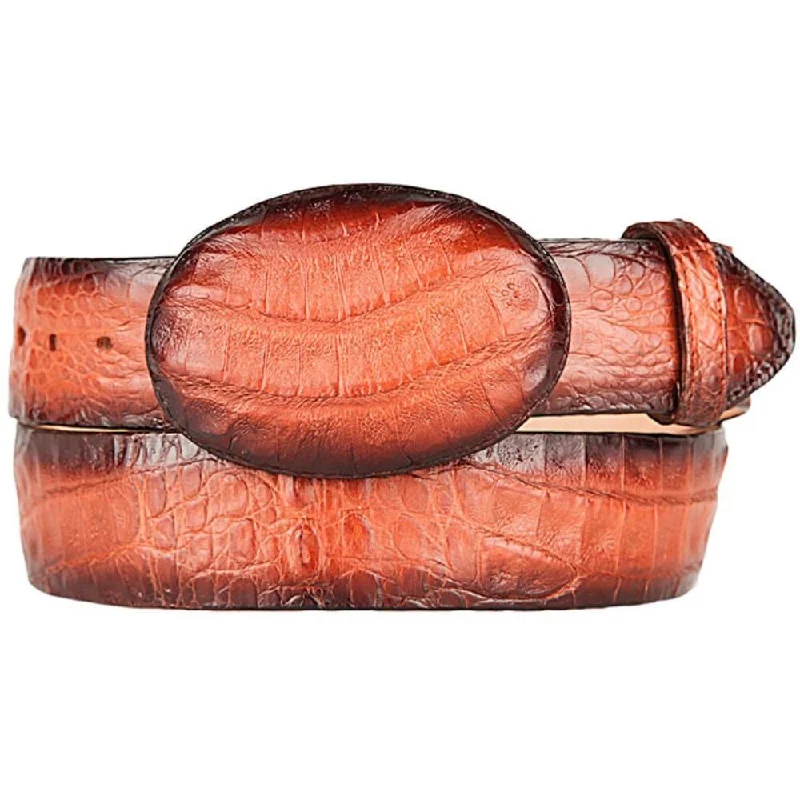 Men's Los altos Caiman Belly Cowboy Belt C11U8257 Unique Women's Upcycled