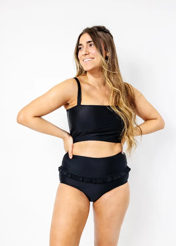 Latter-Back Top | Black