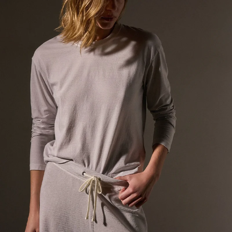 Vintage Boxy Tee - Light Mist Pigment Refined Women's 
